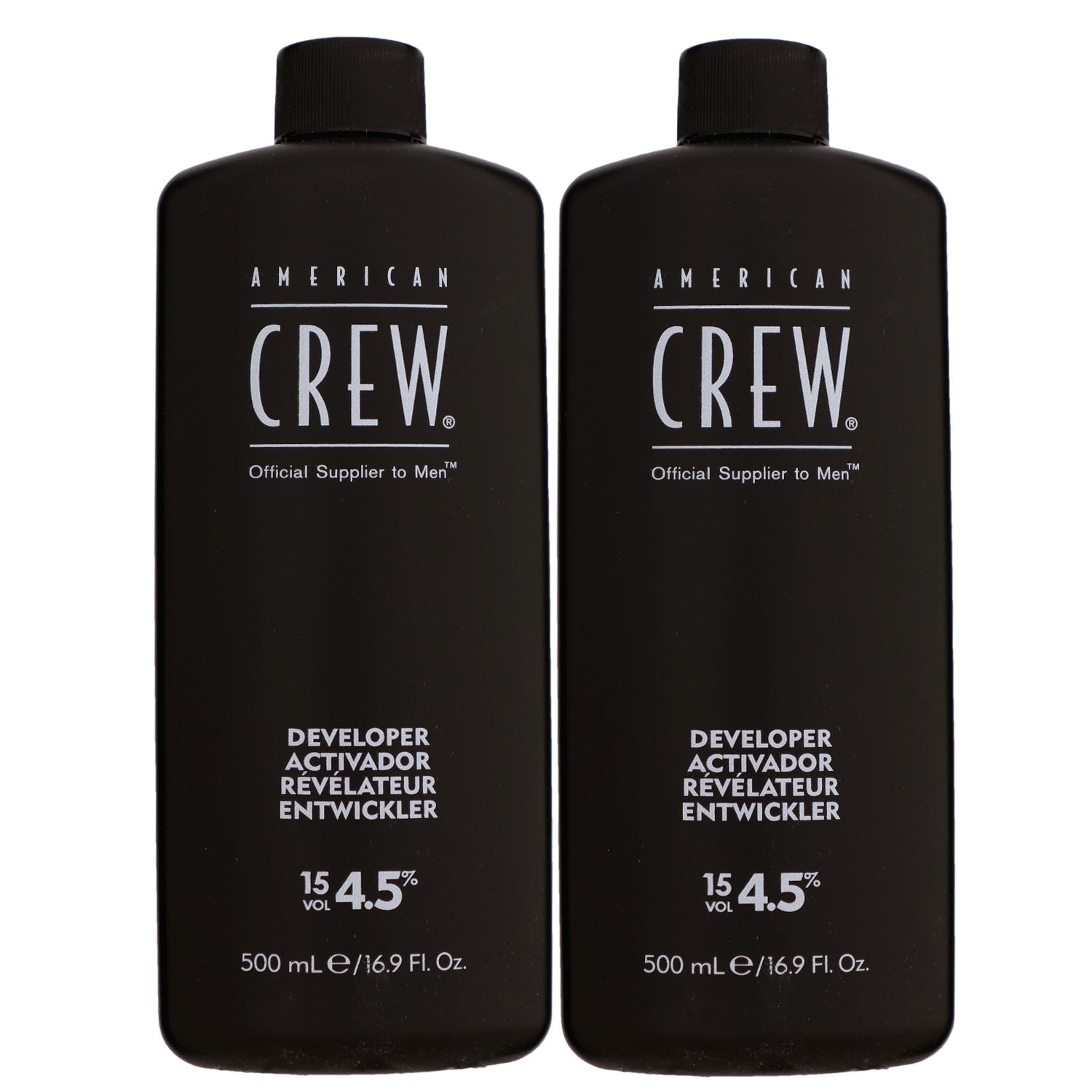 American Crew Precision Blend Developer 15 Vol 4,5 % 2 x 500 ml Peroxid Set