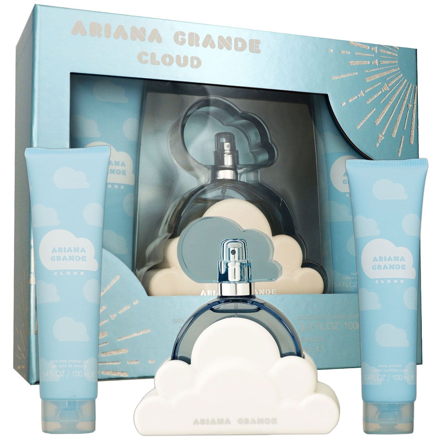 Ariana Grande Cloud Set 100 ml EDP & 100 ml Bodylotion & 100 ml Showergel