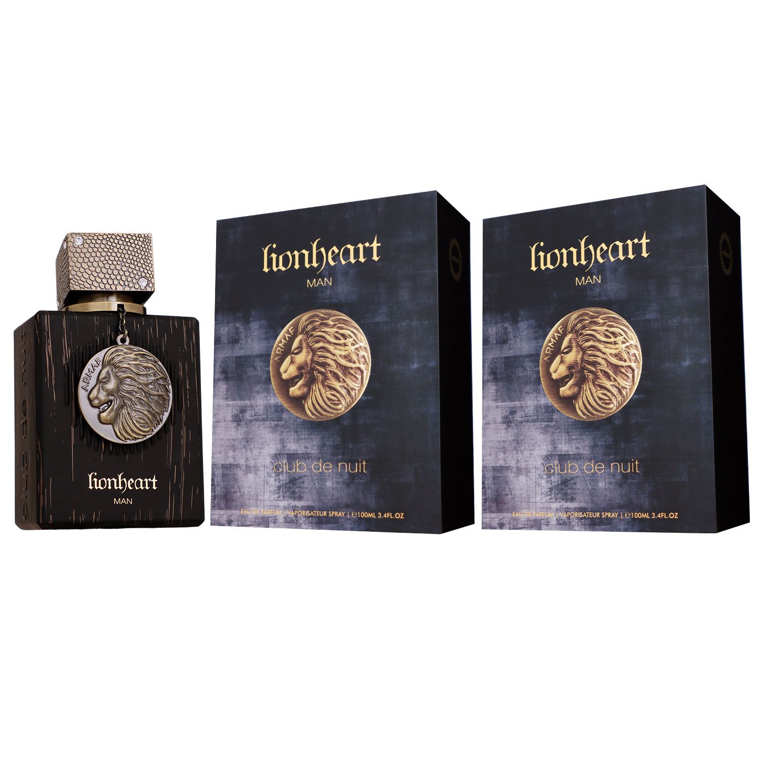 Armaf Club de Nuit Lionheart Man 2 x 100 ml Eau de Parfum EDP Set