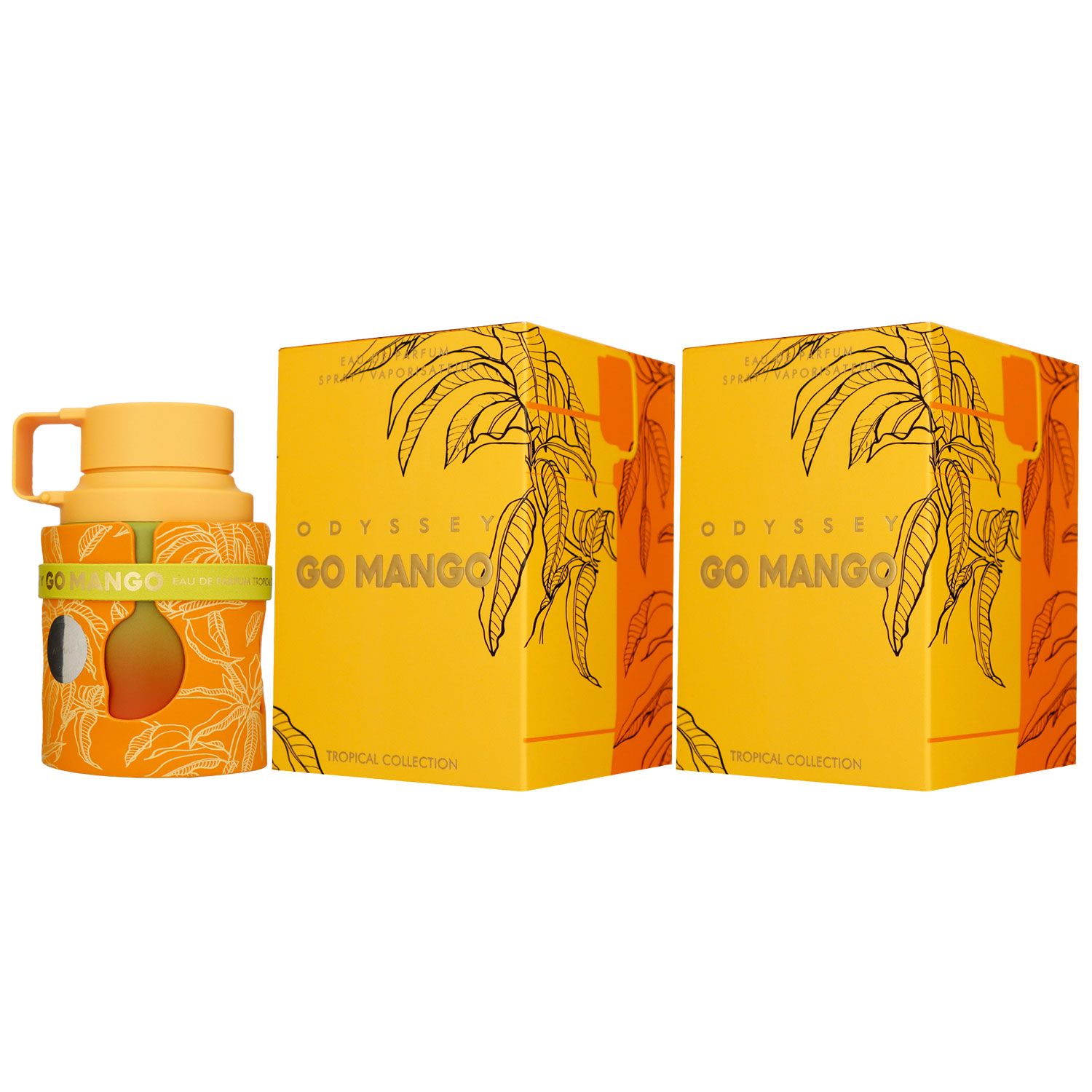 Armaf Odyssey Go Mango 2 x 100 ml Eau de Parfum EDP Unisex Set