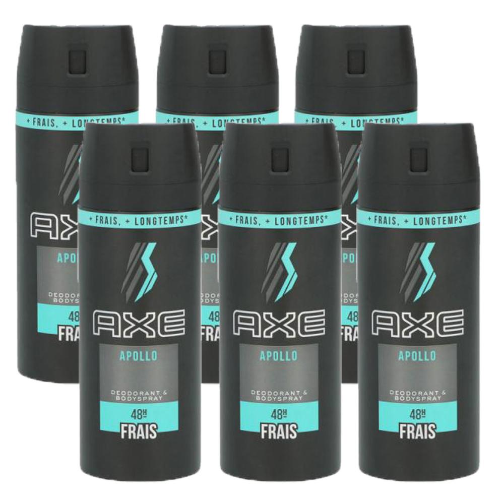 Axe Deo 6 x 150 ml diverse Sorten Deodorant Deospray - verschiedene Sorten