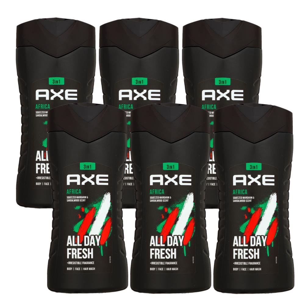 Axe Duschgel 6 x 250 ml Showergel verschiedene Sorten