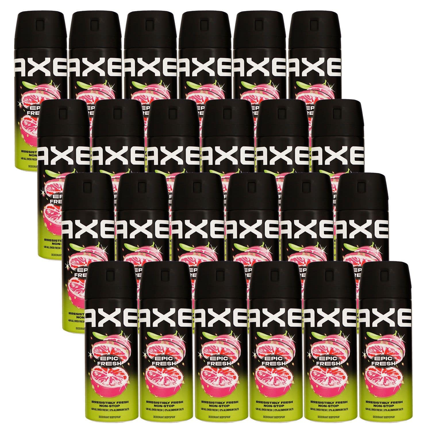 Axe Epic Fresh 24 x 150 ml Deo Deodorant Deospray Deodorant Bodyspray Set