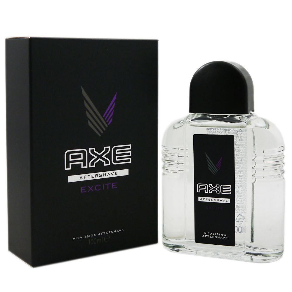 steno oogsten Bijlage Axe Excite 100 ml Aftershave After Shave OVP bei Riemax