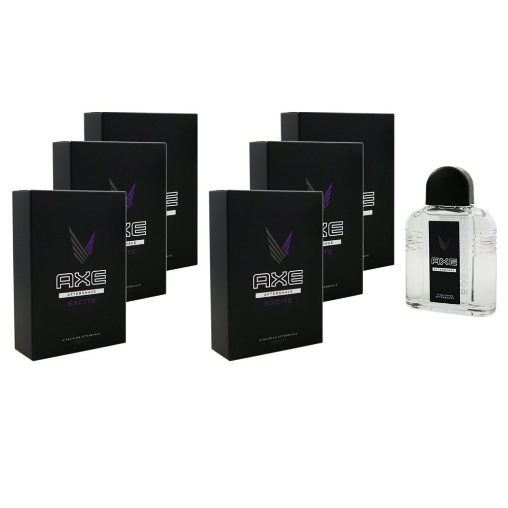 Axe Excite 6 x 100 ml After Shave Aftershave Set bei Riemax