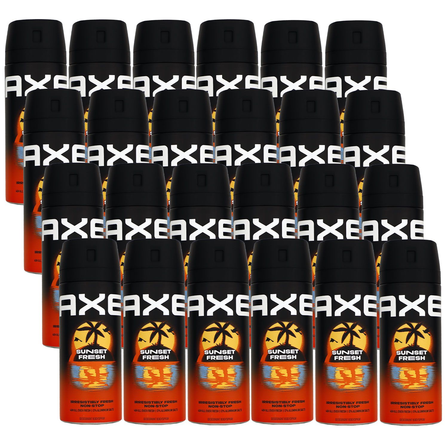 Axe Sunset Fresh 24 x 150 ml Deospray Deodorant Deo Spray Deodorant Spray Set