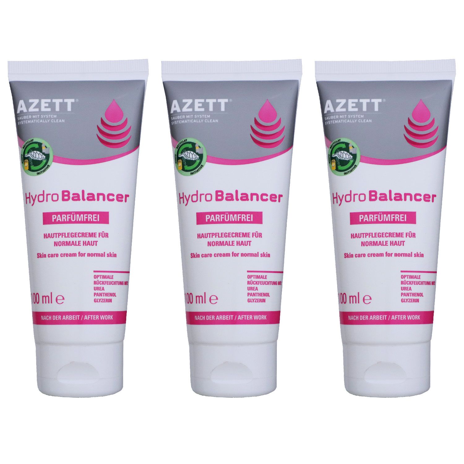 Azett Hydro Balancer Apre sens Creme 3 x 100 ml Hautpflegecreme f�r Normale Haut Set