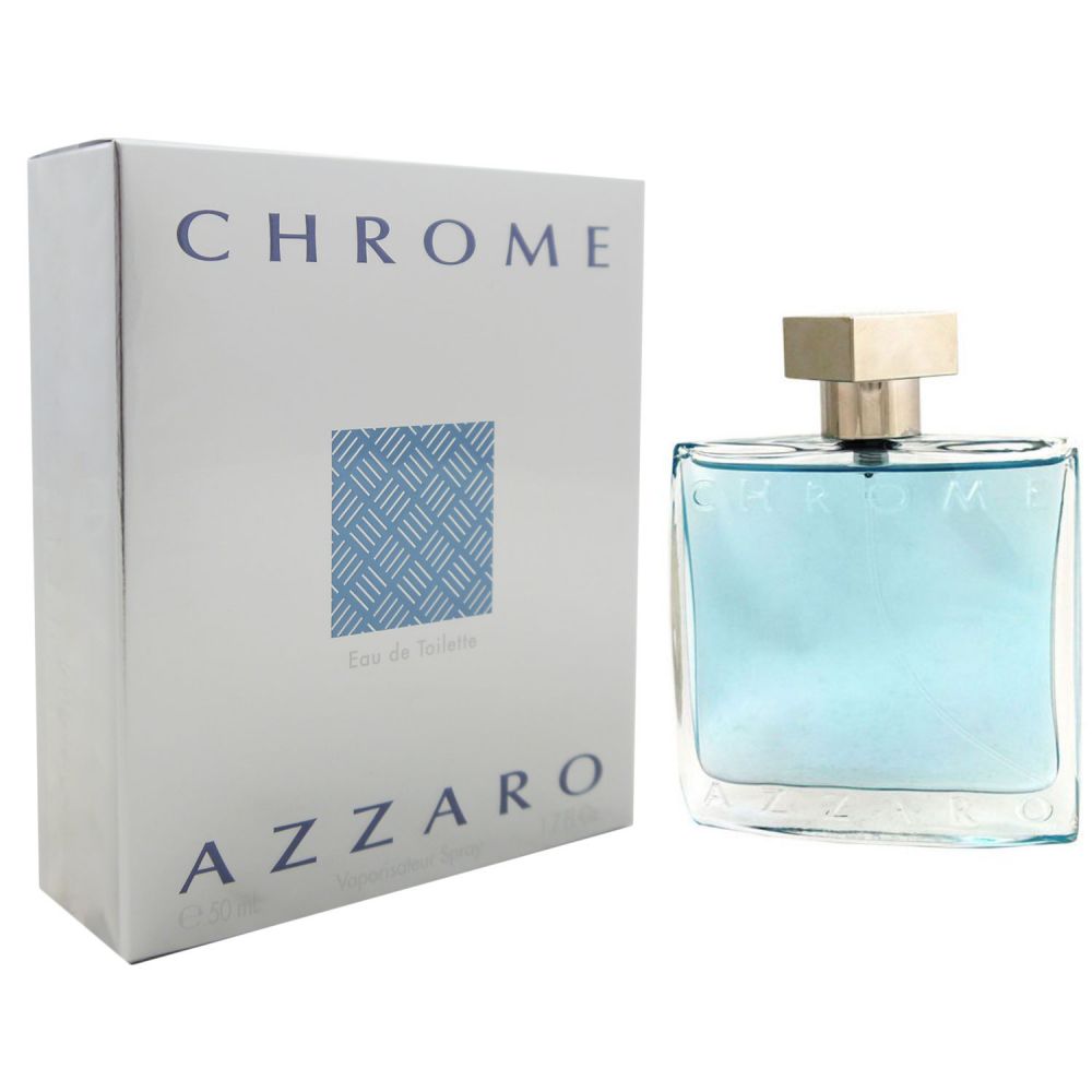 Azzaro Chrome 50 ml Eau de Toilette EDT Herrenduft Herren Duft