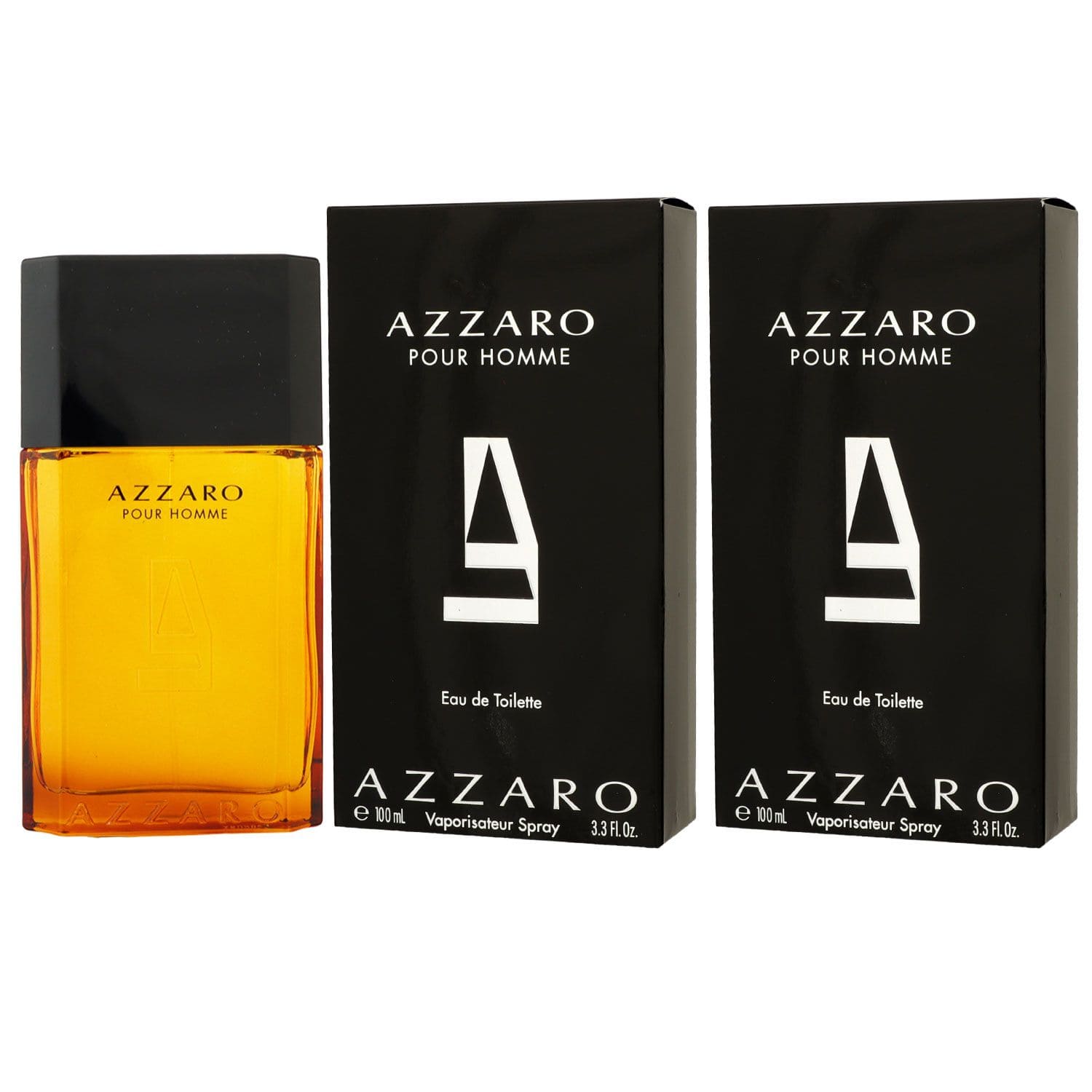 Azzaro Pour Homme 2 x 100 ml Eau de Toilette EDT Herrenduft Herren Duft Set