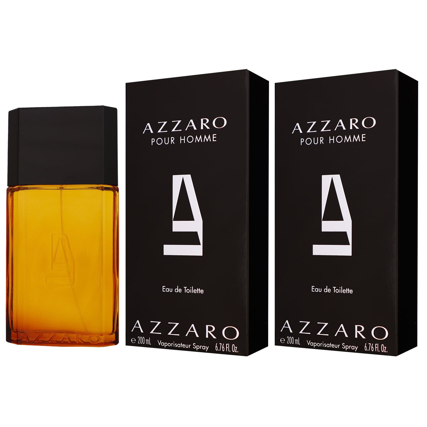 Azzaro Pour Homme 2 x 200 ml Eau de Toilette EDT Set Herrenduft
