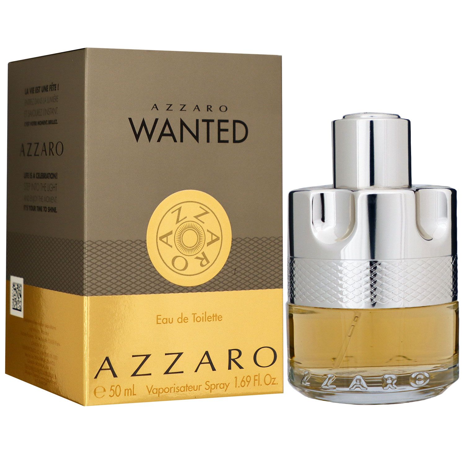 Azzaro Wanted 50 ml Eau de Toilette EDT Herrenduft Herren Duft