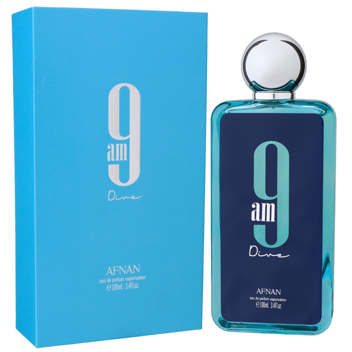 B WARE Afnan Perfumes 9am Dive 100 ml Eau de Parfum EDP Damenparfum Herrenparfum Unisex
