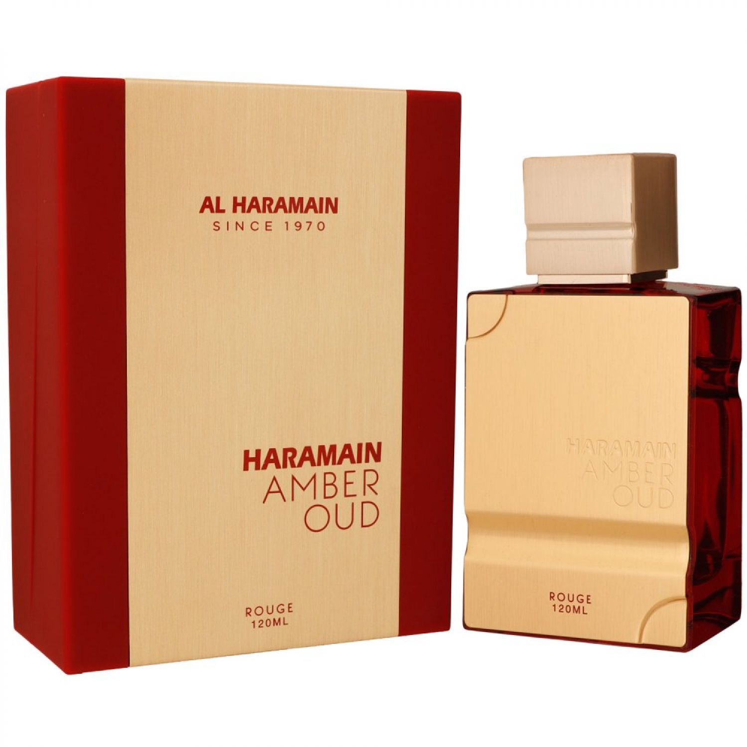 B WARE Al Haramain Amber Oud Rouge 120 ml Eau de Parfum