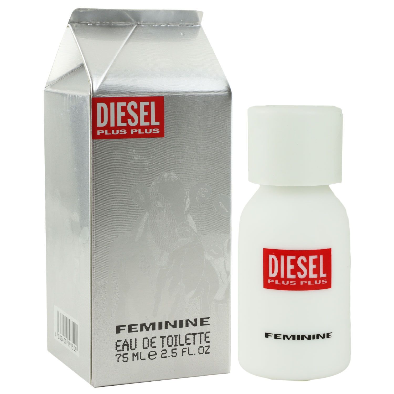 B WARE Diesel Plus Plus Feminine 75 ml Eau de Toilette EDT Damenduft