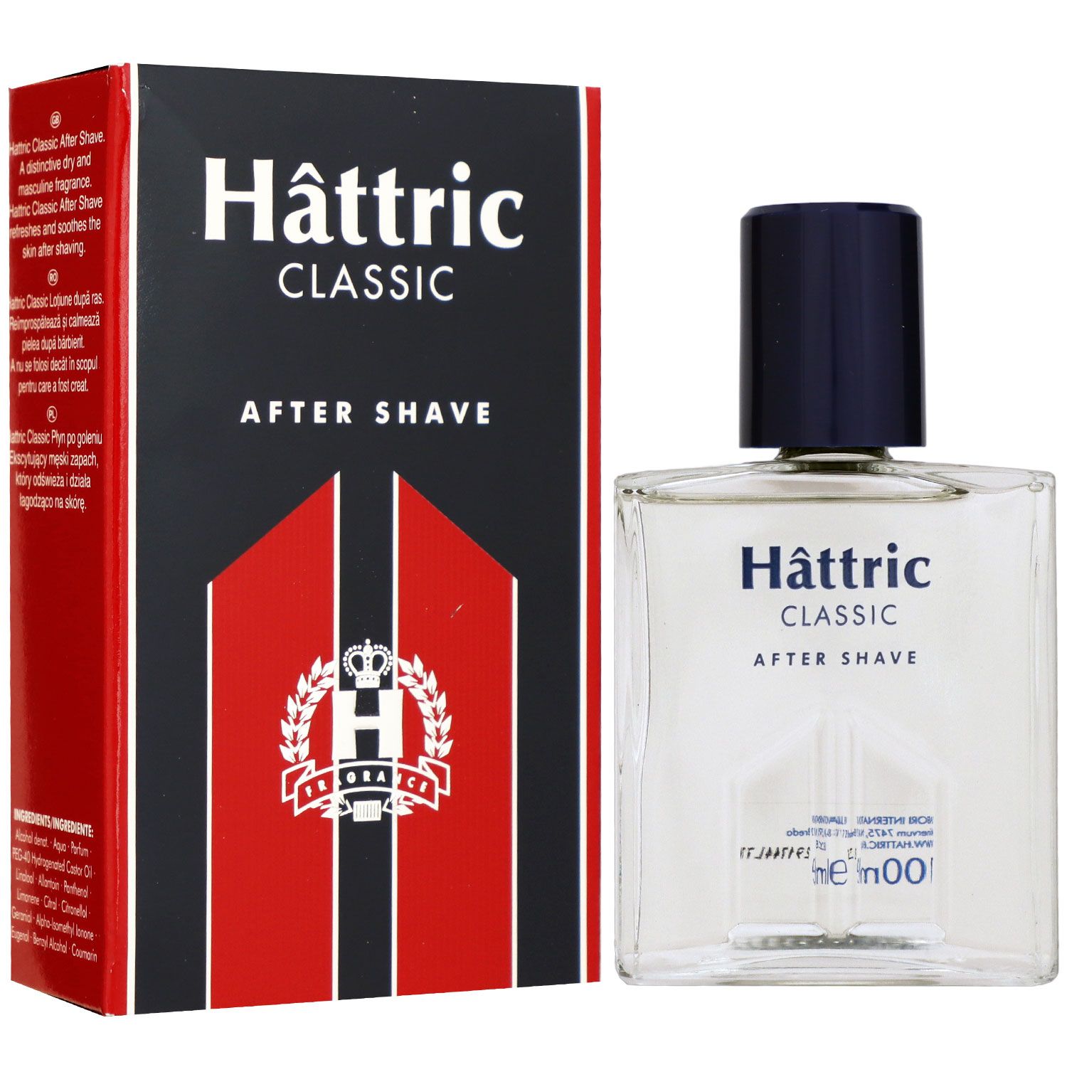 B WARE Hattric Classic After Shave 100 ml Rasierwasser