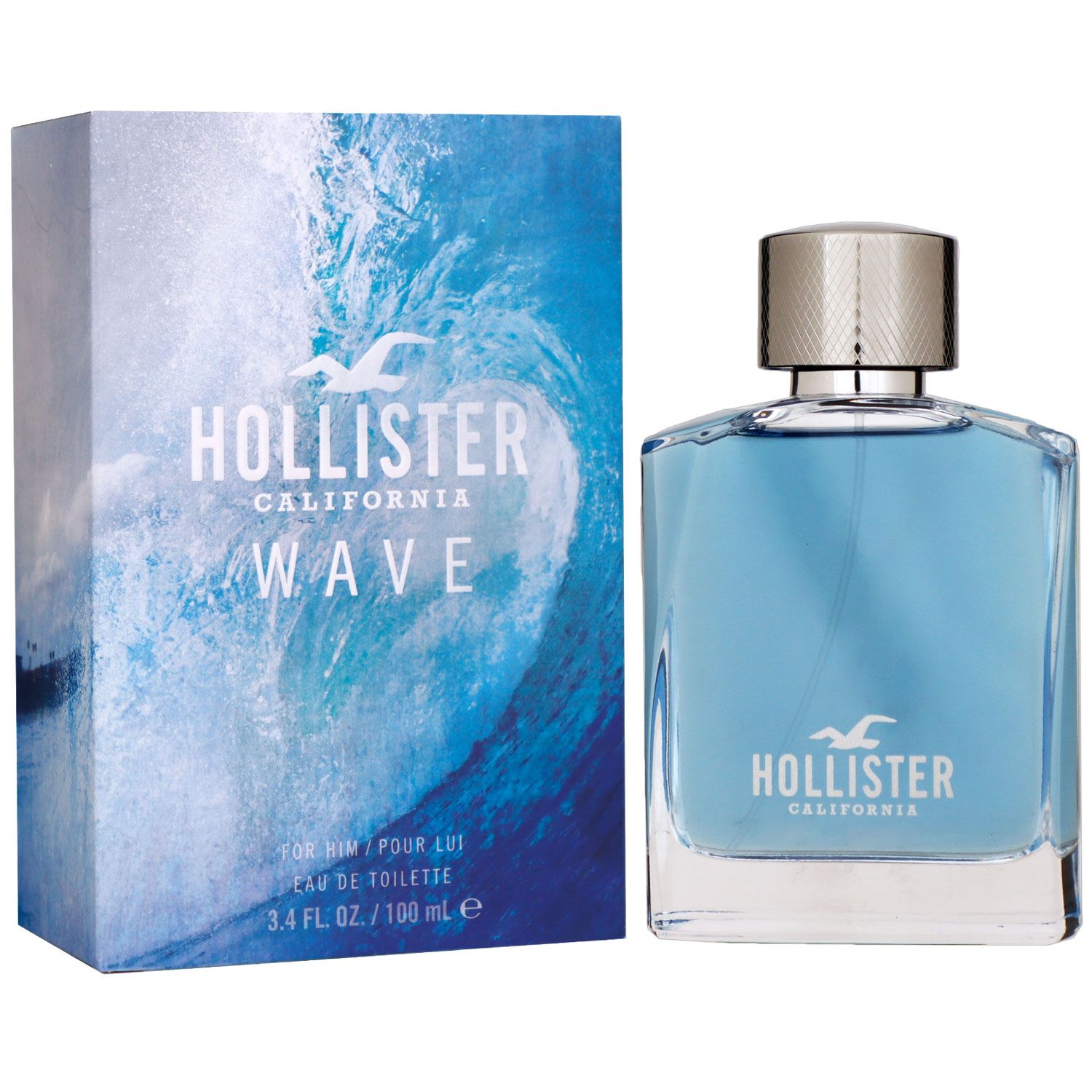 B WARE Hollister California Wave for Him 100 ml Eau de Toilette EDT Herrenduft