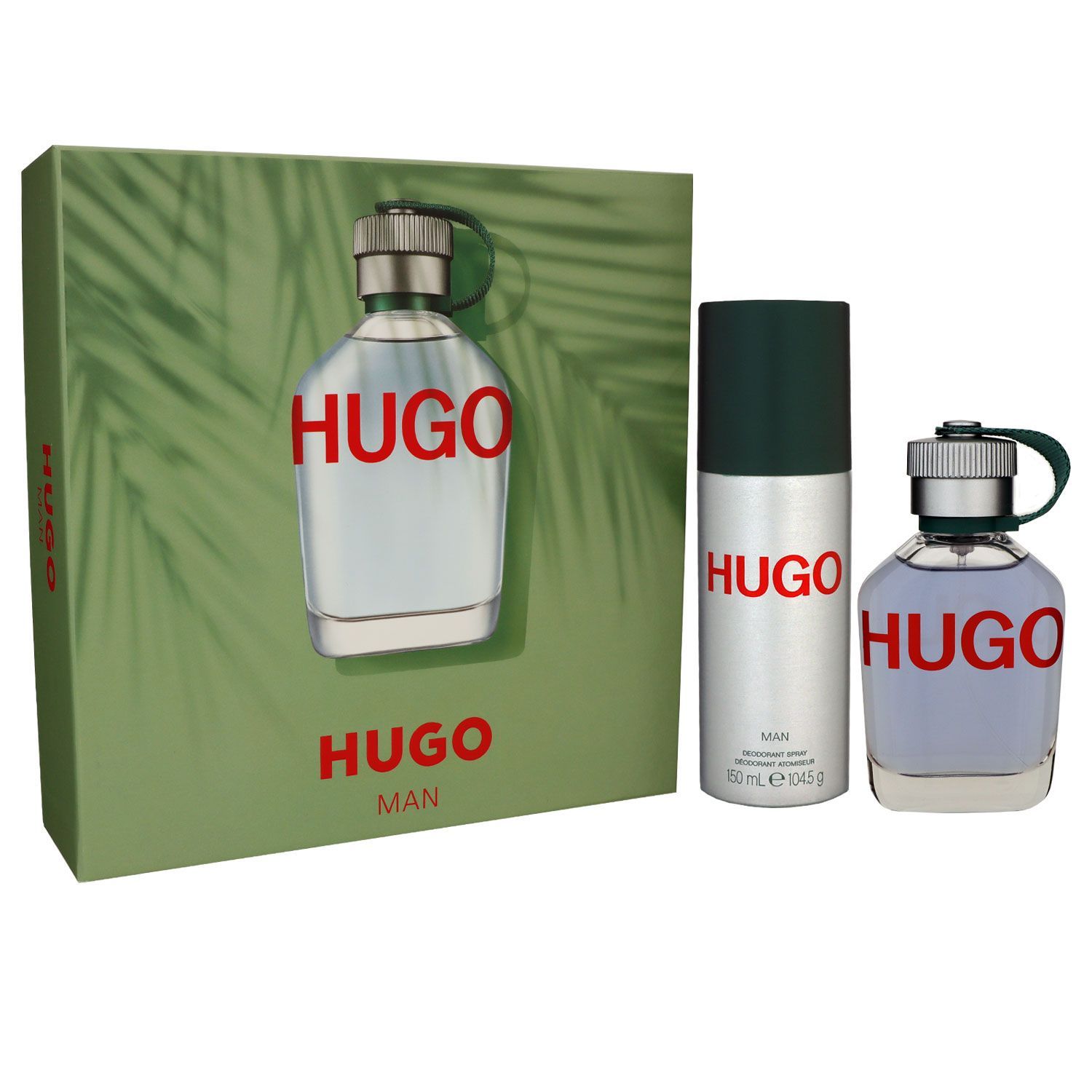 B WARE Hugo Boss Hugo Man Set 75 ml Eau de Toilette EDT & 150 ml Deodorant Spray