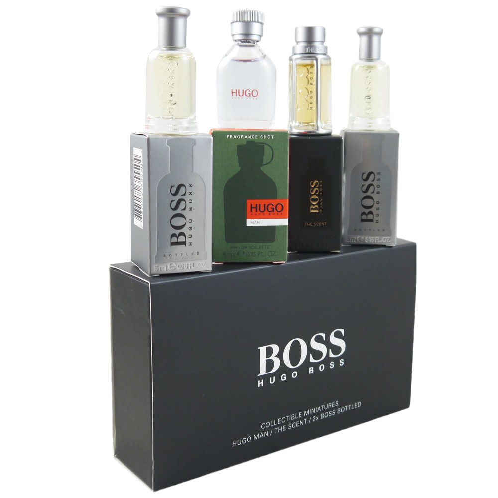 B WARE Hugo Boss Miniatur Set 4x5ml Eau de Toilettebei Riemax