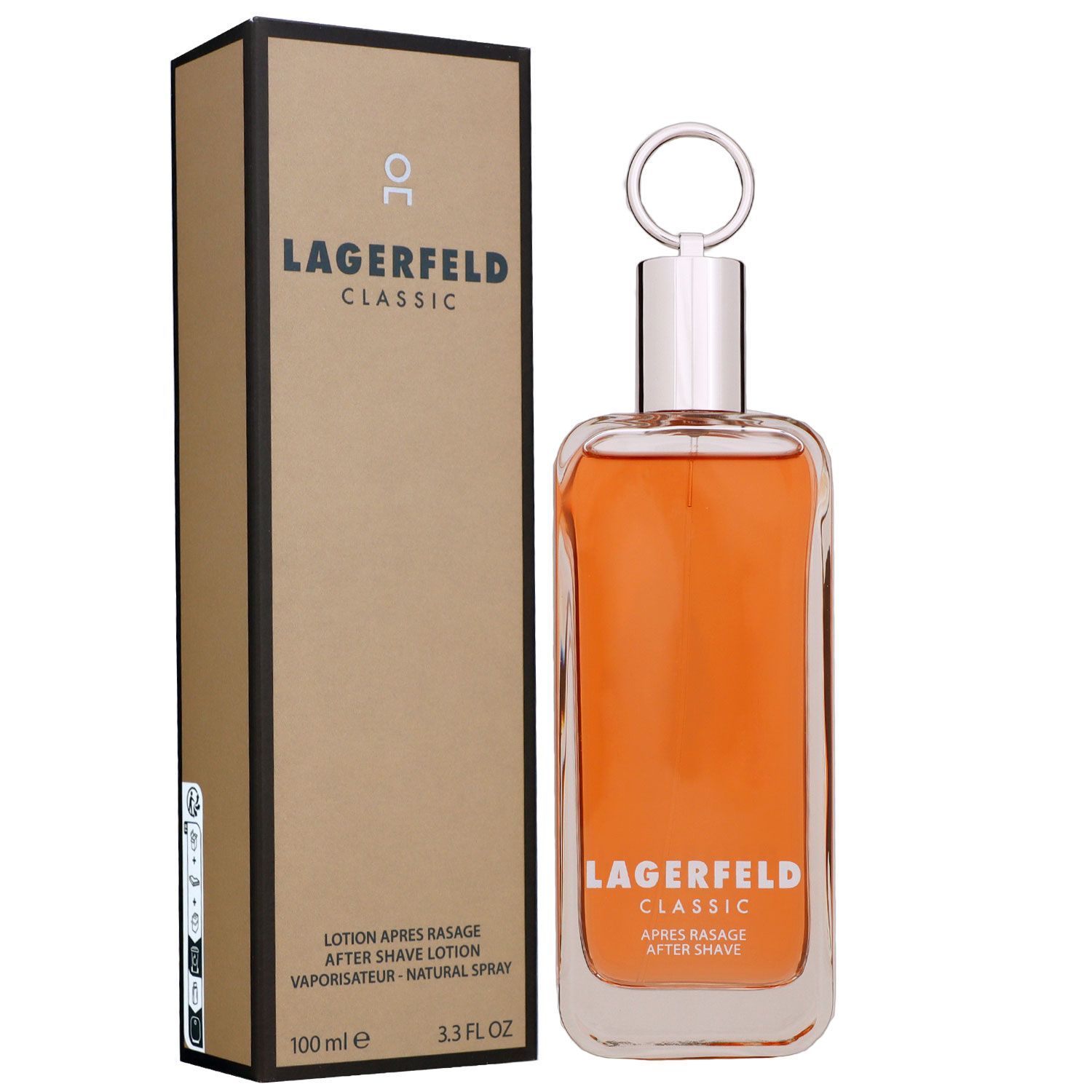 B WARE Karl Lagerfeld Classic 100 ml Aftershave Lotion Herren