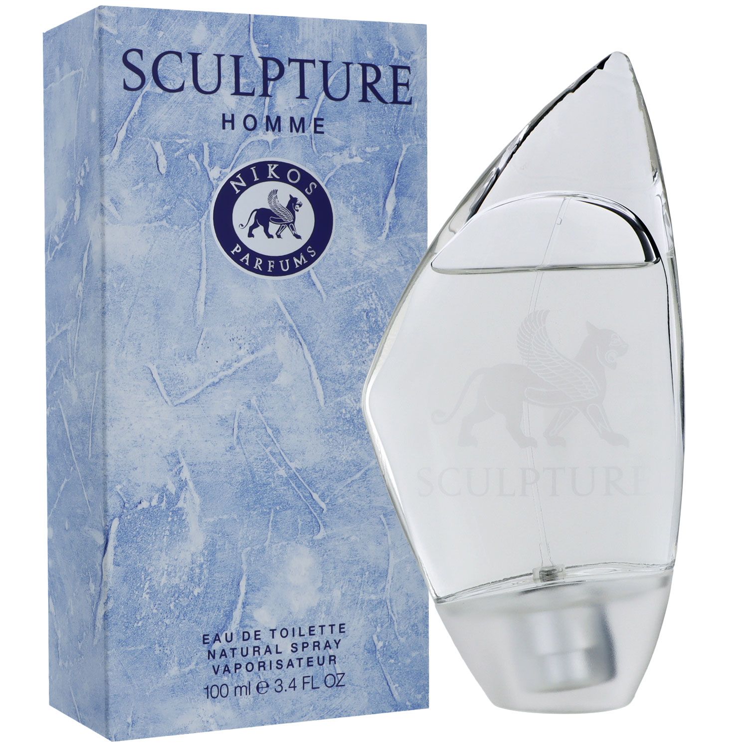 B WARE Nikos Sculpture Homme 100 ml Eau de Toilette EDT