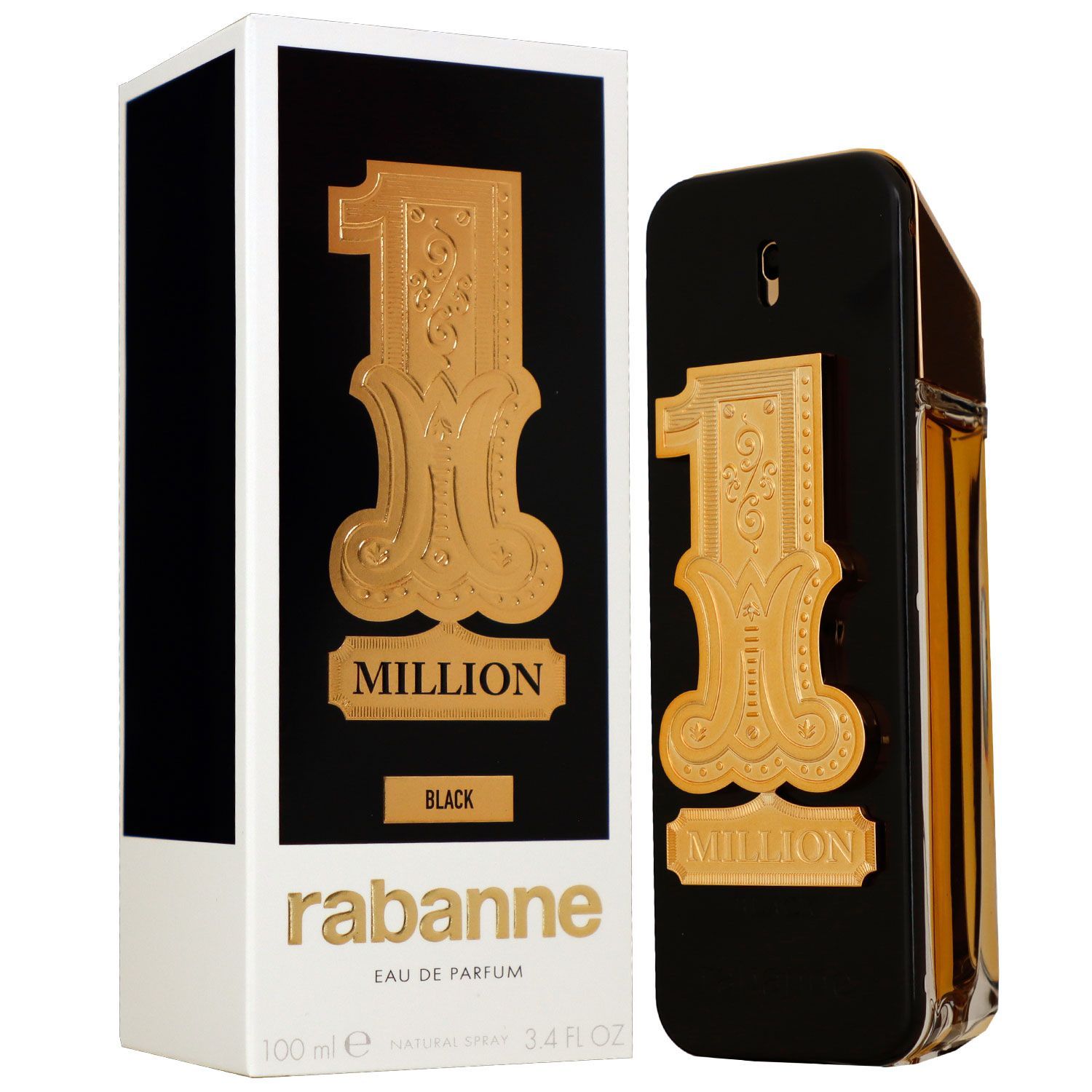B WARE Paco Rabanne 1 Million Black 100 ml Eau de Parfum EDP Herrenparfum