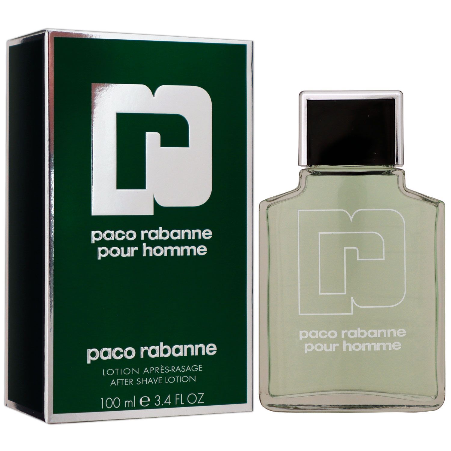 B WARE Paco Rabanne pour Homme 100 ml Aftershave Lotion After Shave