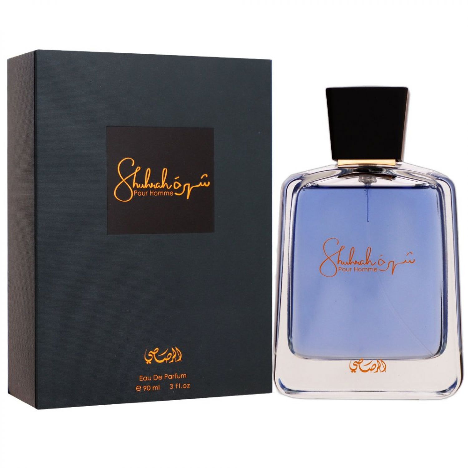 B WARE Rasasi Shuhrah pour Homme 90 ml Eau de Parfum EDP Herrenparfum