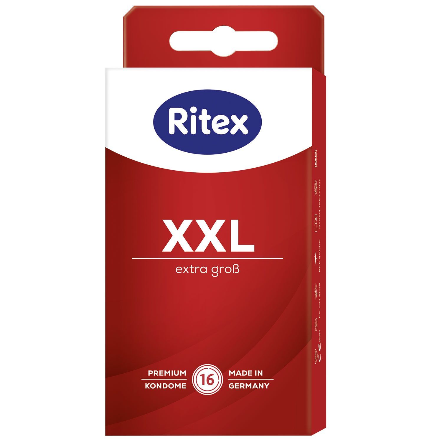 B WARE Ritex XXL Kondome 16 St�ck extra gro� hochelastisch und gef�hlsintensiv