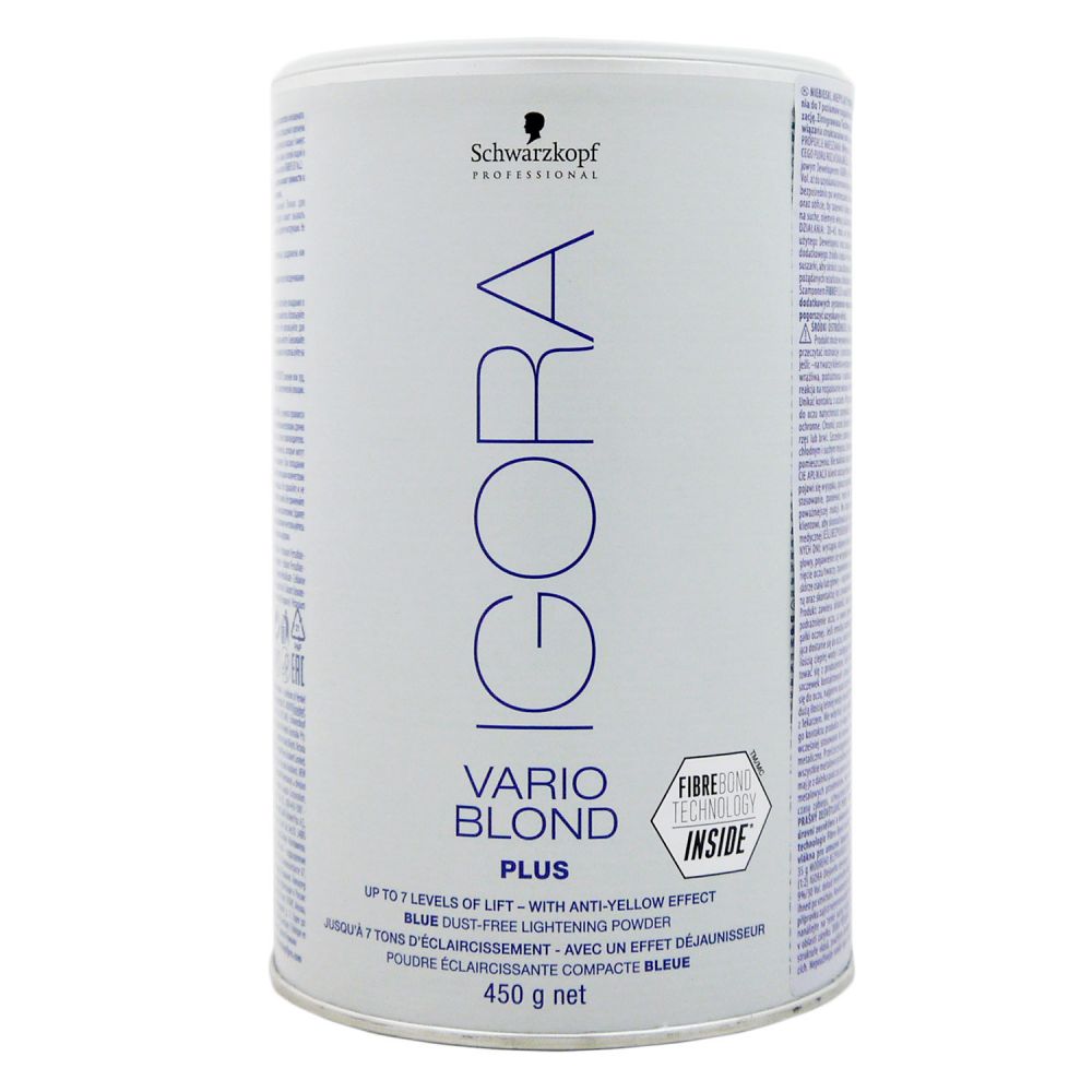 B WARE Schwarzkopf Igora Vario Blond Plus Blondierung 450 g Blondierpulver