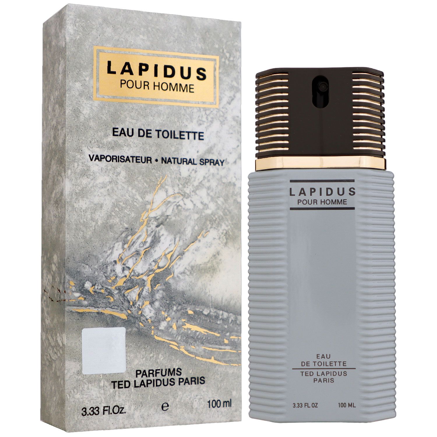 B WARE Ted Lapidus pour Homme 100 ml Eau de Toilette EDT