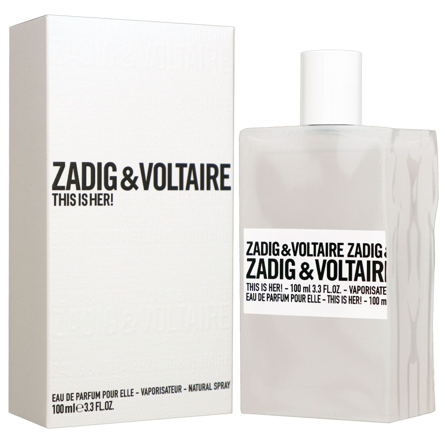 B WARE Zadig & Voltaire This is Her 100 ml Eau de Parfum EDP Damenparfum