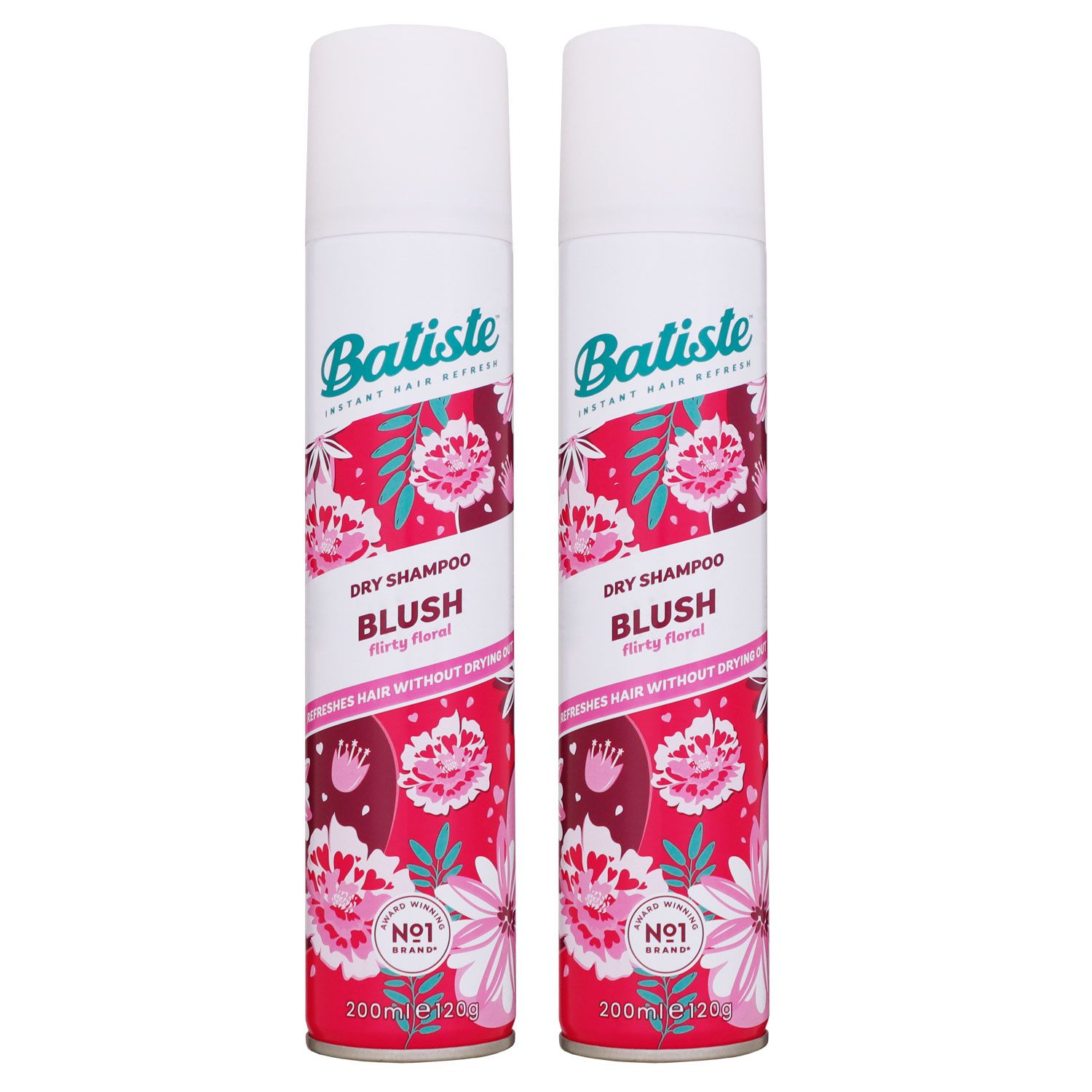 Batiste Blush Floral & Flirty 2 x 200 ml Trockenshampoo Set