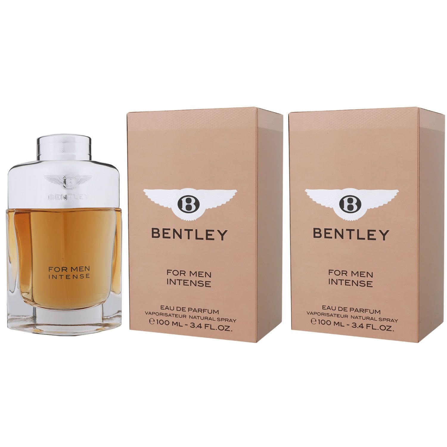 Bentley Intense for Men - Man 2 x 100 ml Eau de Parfum EDP Set Herrenparfum