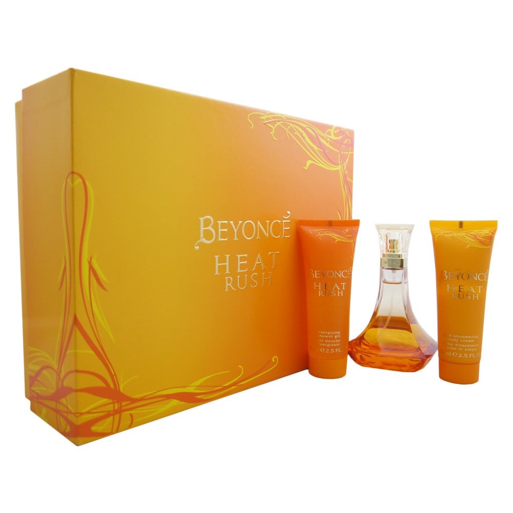 Beyonce Heat Rush Set 100 ml EDT & 75 ml SG & 75 ml BL bei Riemax