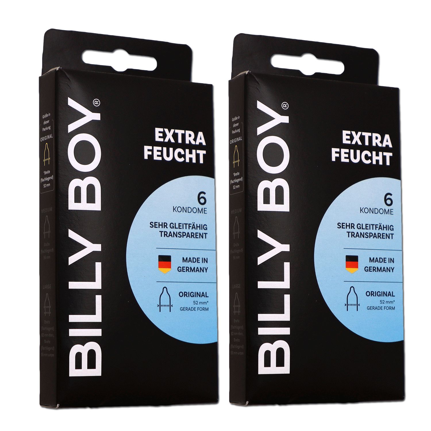 Billy Boy Kondome 2 x 6er Extra feucht Set