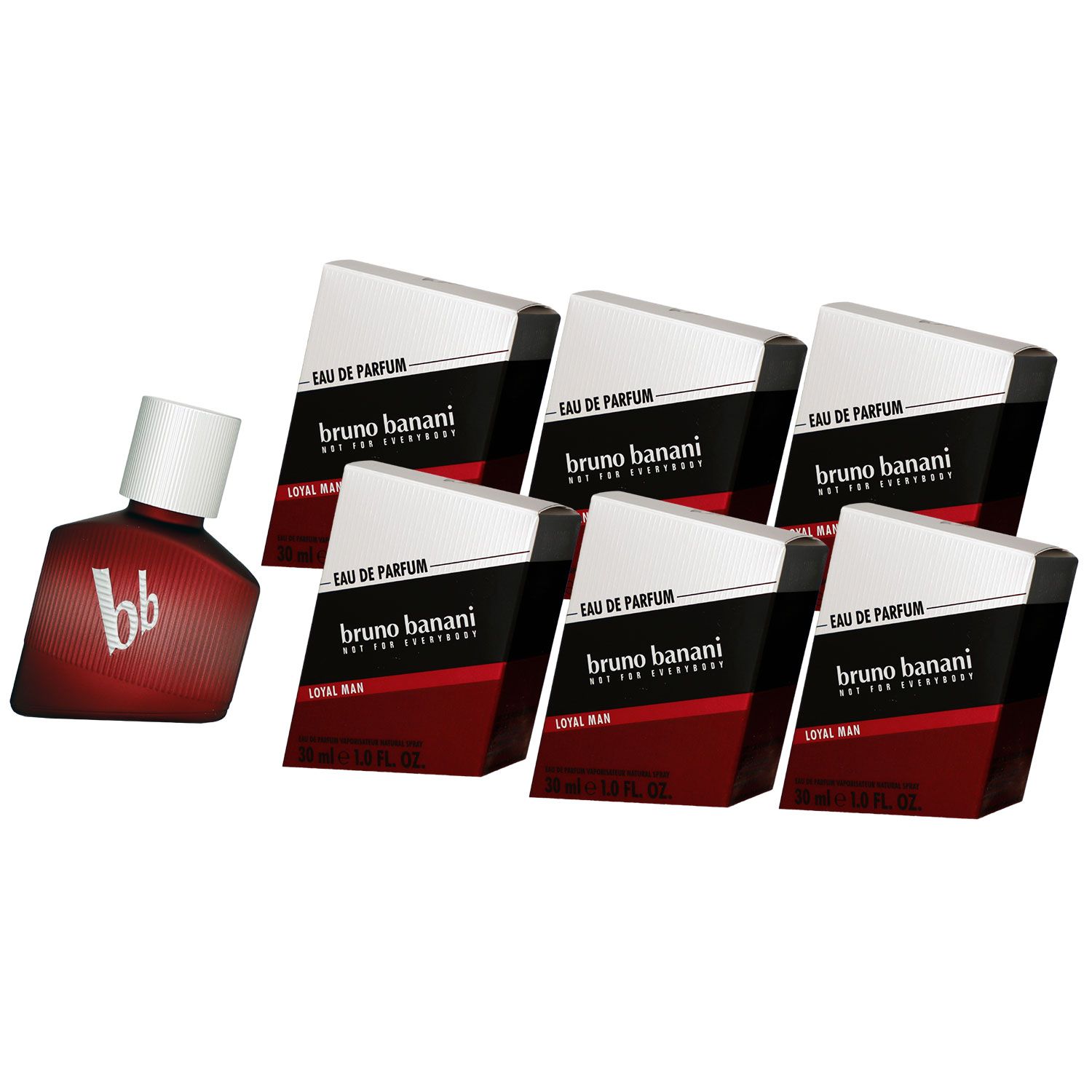 Bruno Banani Loyal Man 6 x 30 ml Eau de Parfum EDP Set Herrenparfum