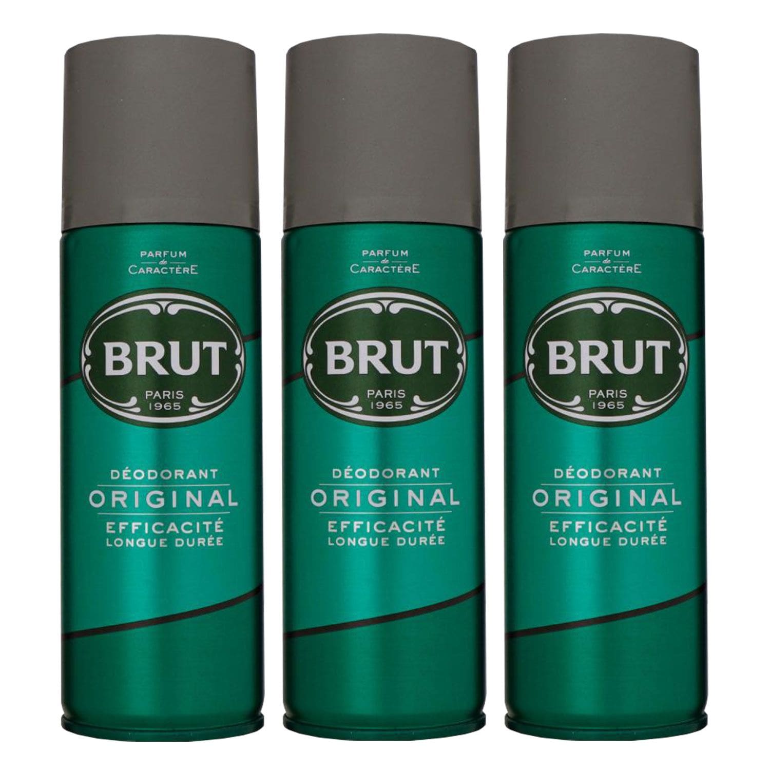 Brut Original 3 x 200 ml Deodorant Deo Spray Set
