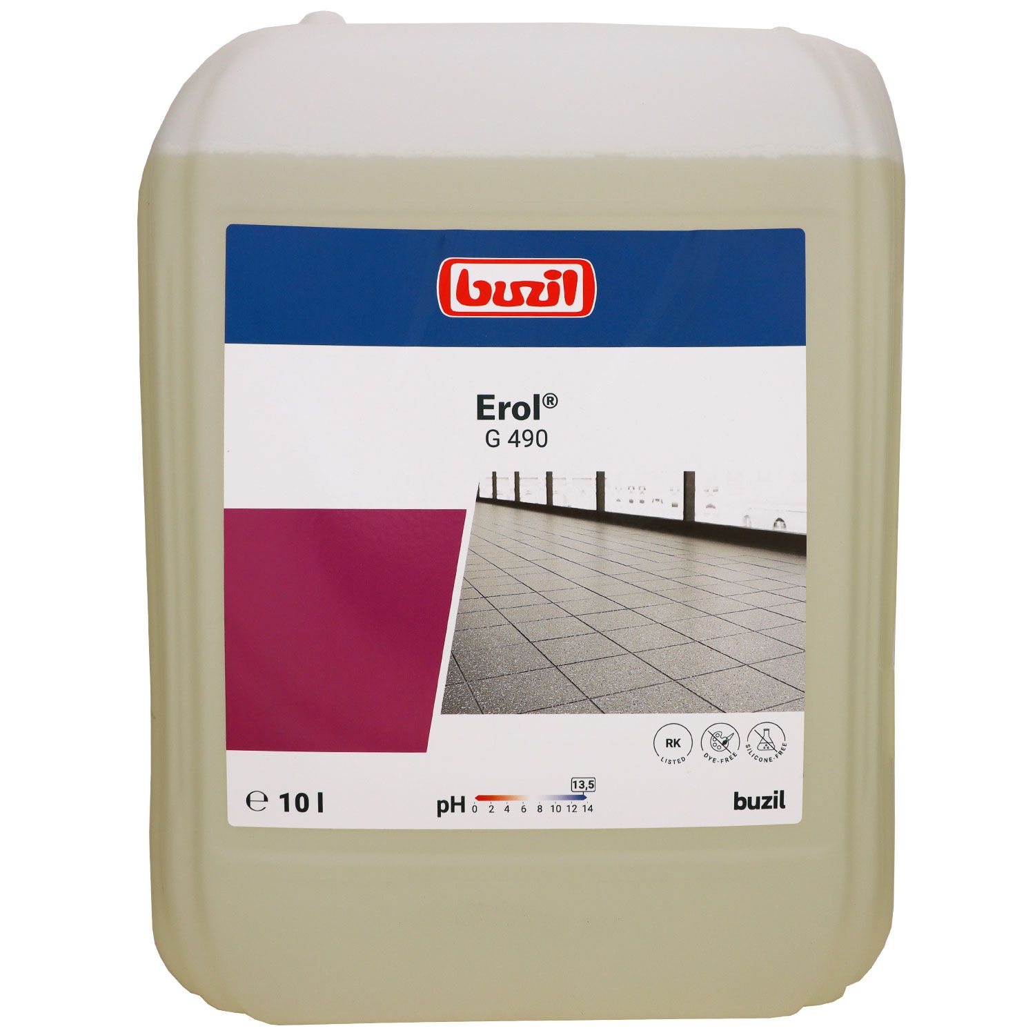 Buzil Erol G490 10 Liter Alkalischer Spezialreiniger Kanister