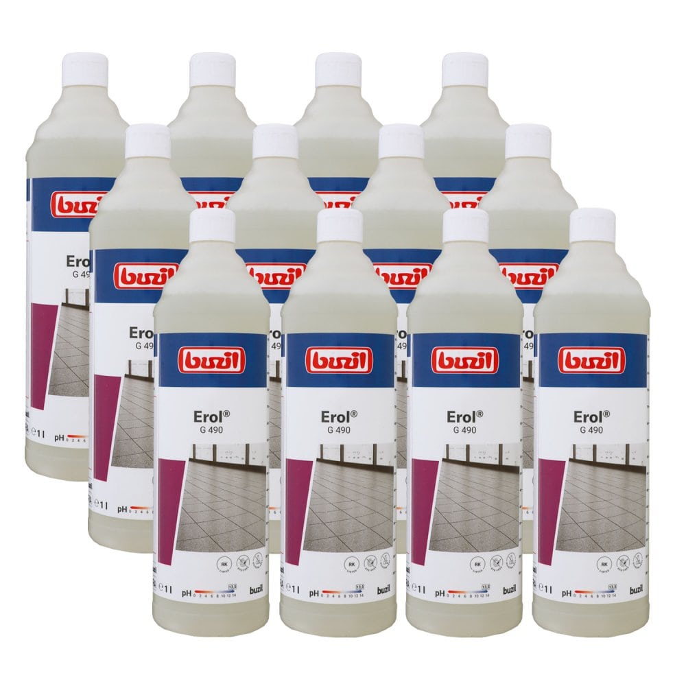 Détergent Industriel Buzil G490 Erol - 5 Litres - Neuf - Nettoyage Professionnel