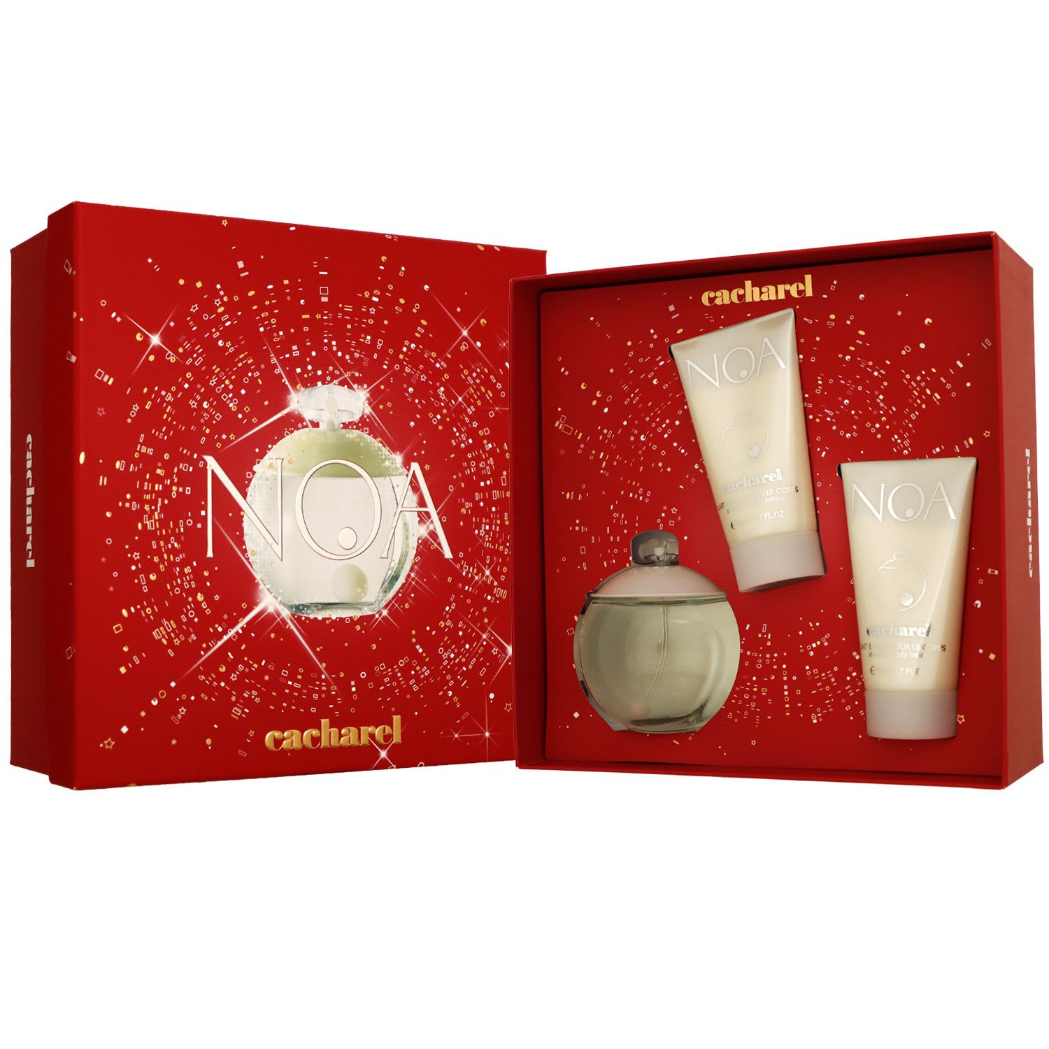 Cacharel Noa Set 100 ml Eau de Toilette EDT Damenduft & 2 x 50 ml Bodylotion K�rperlotion