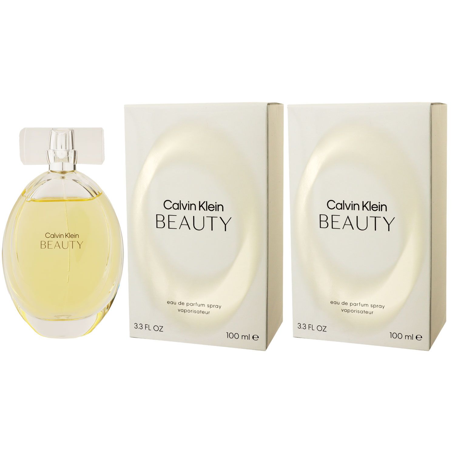 Calvin Klein Beauty 2 x 100 ml Eau de Parfum EDP Set Damenparfum Damen Parfum