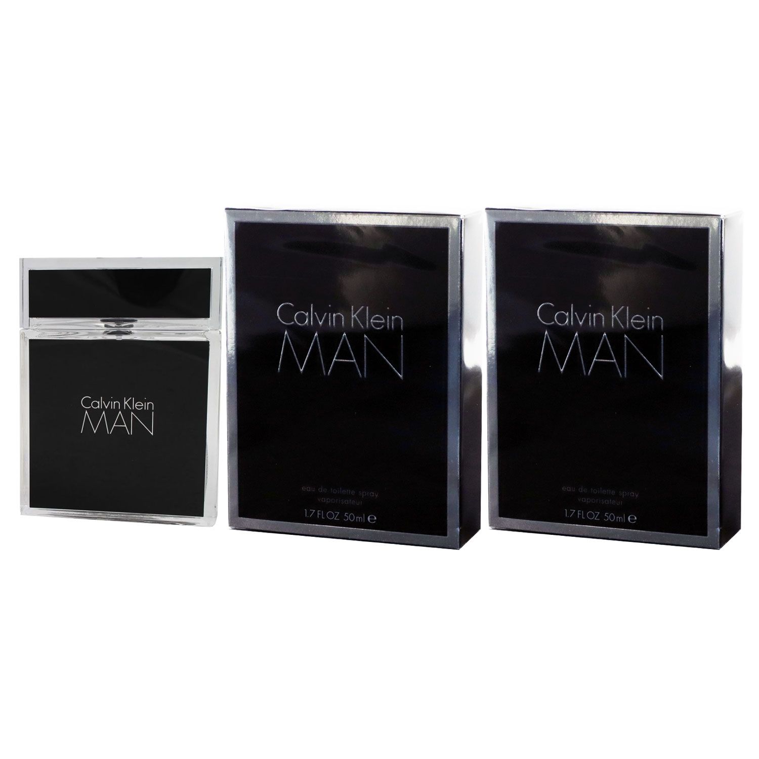 Calvin Klein Ck Man Men 2 X 50 Ml Eau De Toilette Edt Bei Riemax