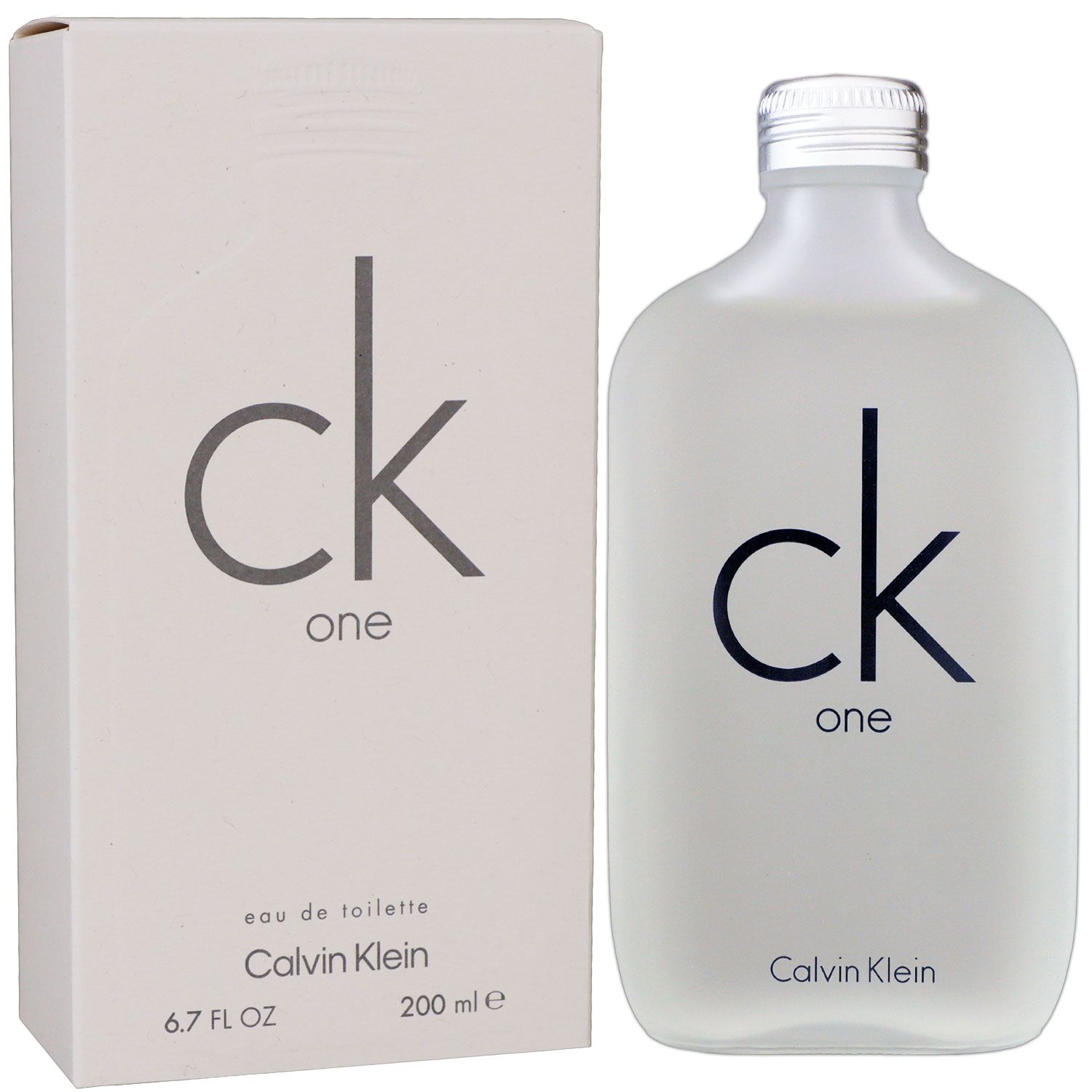 Calvin Klein CK One 200 ml Eau de Toilette EDT Unisex Damenduft Herrenduft Spray