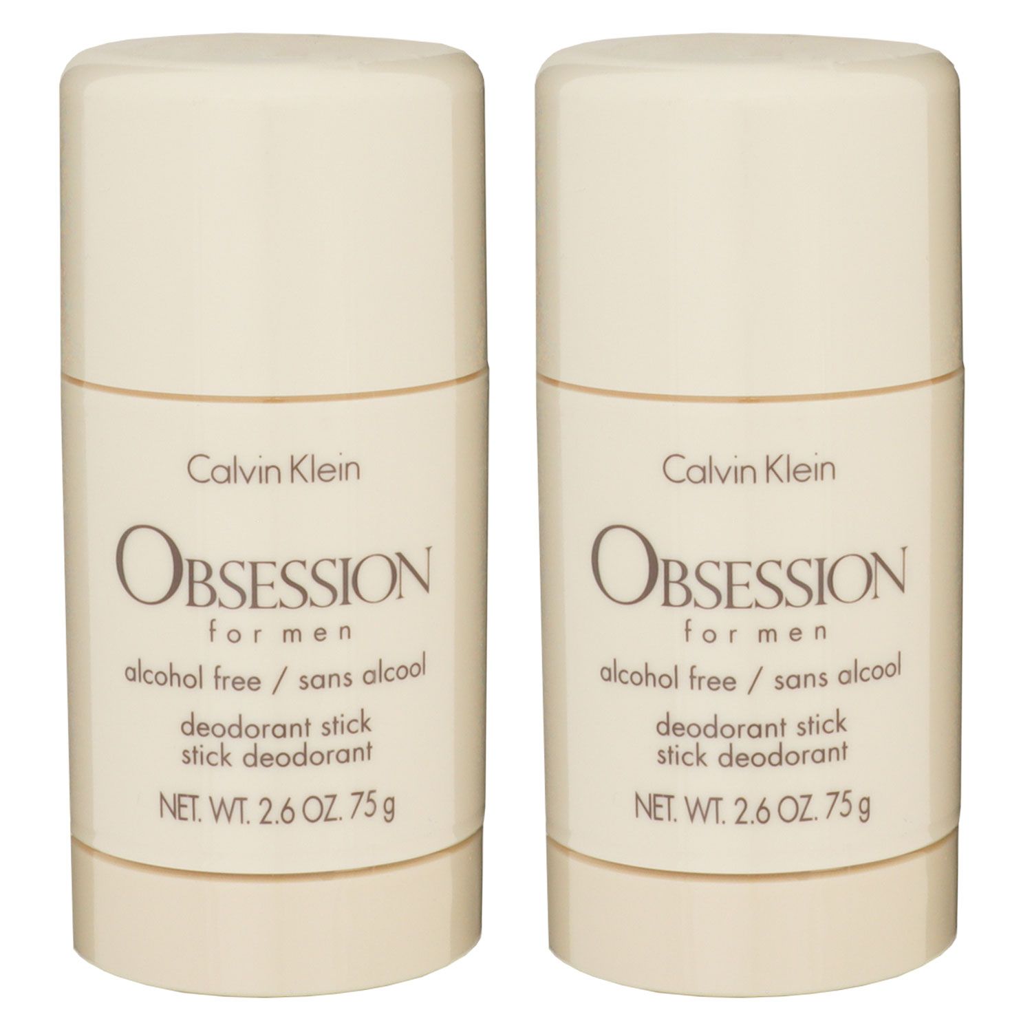 Calvin Klein Obsession for Men 2 x 75 ml Deostick Deo Stick Deodorant Set
