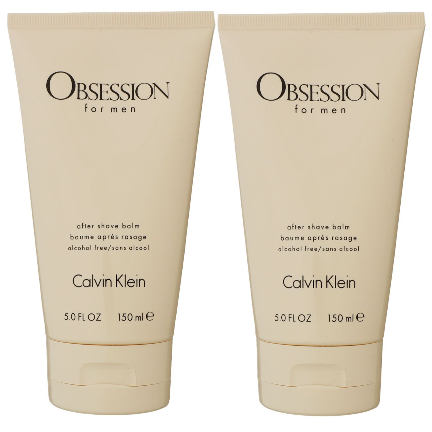 Calvin Klein Obsession for Men - Man 2 x 150 ml After Shave Balsam Set