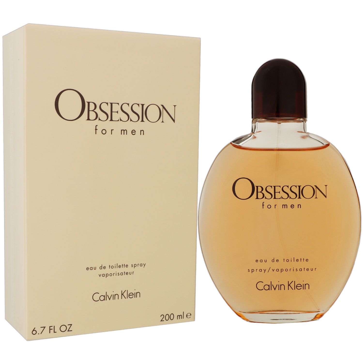 Calvin Klein Obsession for Men - Man 200 ml Eau de Toilette EDT Herrenduft