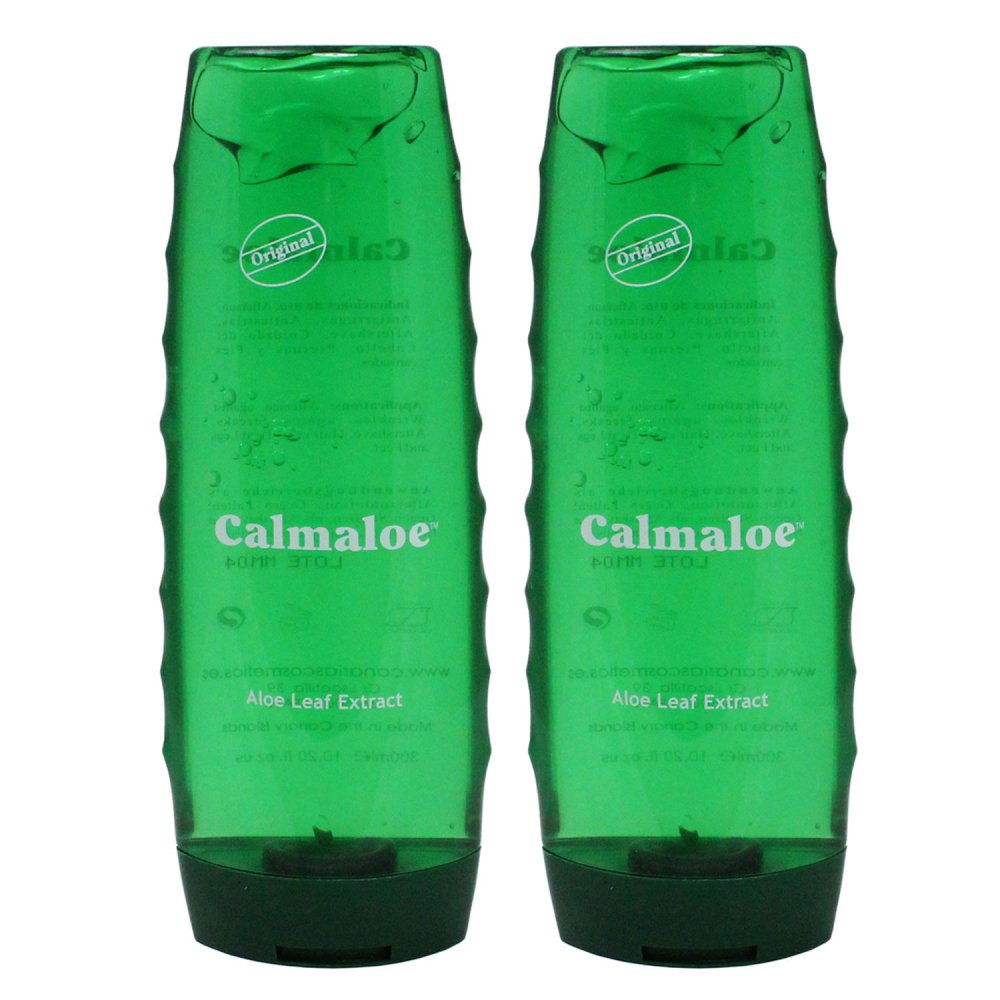 Calmaloe Aloe Vera Leaf Extract Gel 2 x 300 ml Set bei Riemax