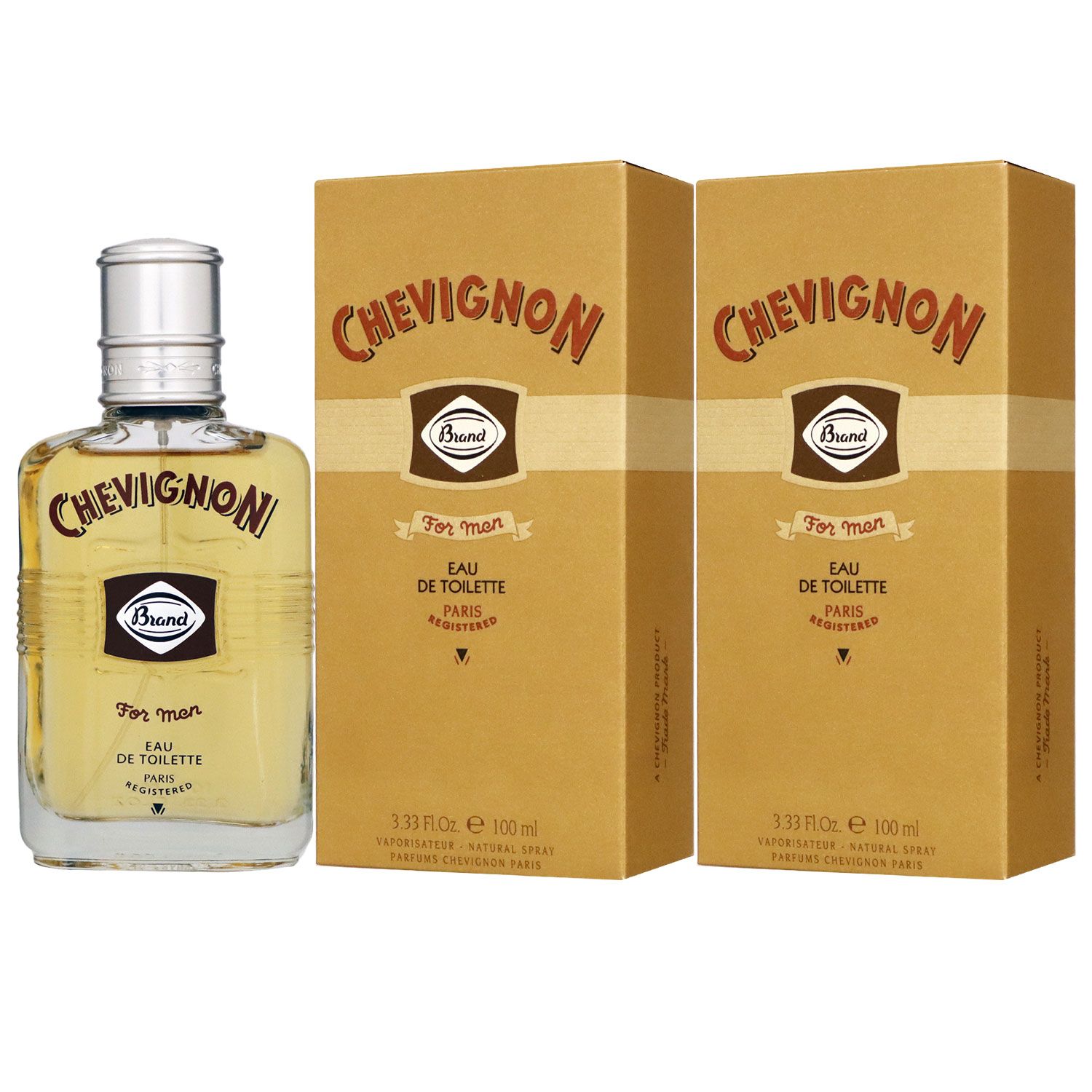Chevignon for Men 2 x 100 ml Eau de Toilette EDT Herrenduft Set