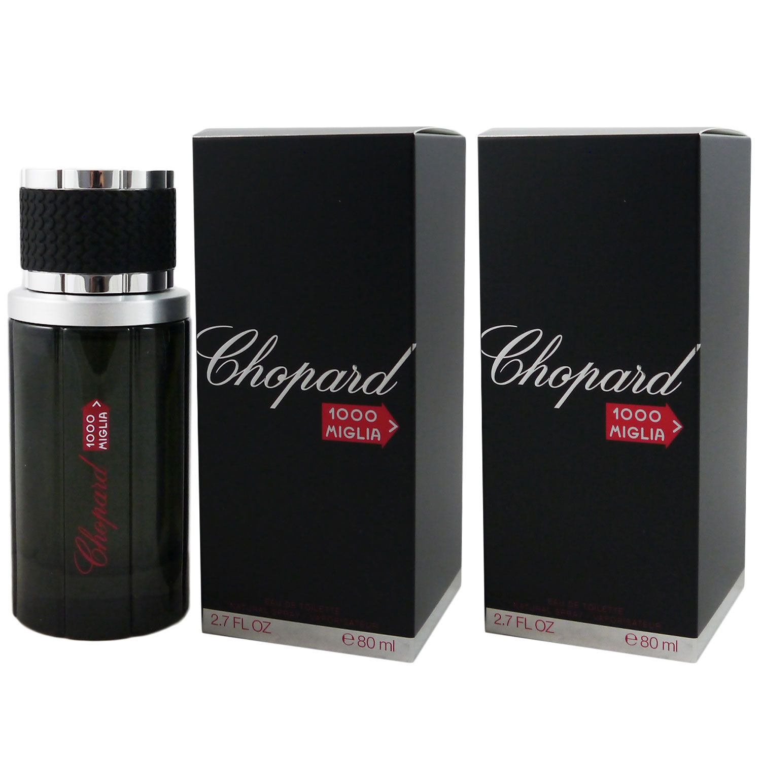 Chopard 1000 Miglia 2 x 80 ml Eau de Toilette EDT Set Herrenduft OVP NEU