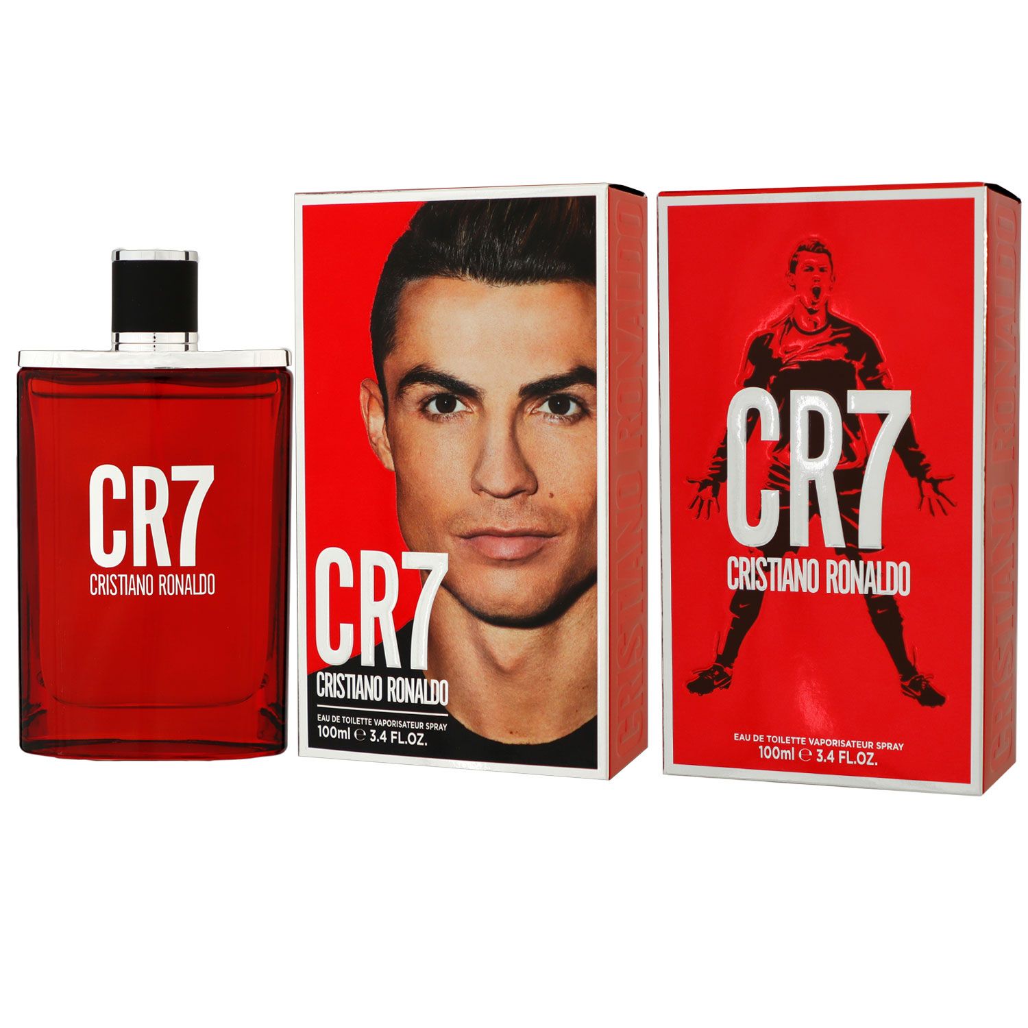 Cristiano Ronaldo CR7 2 x 100 ml Eau de Toilette EDT Set Herrenduft